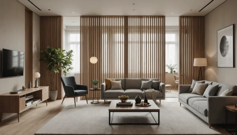 séparation bois design