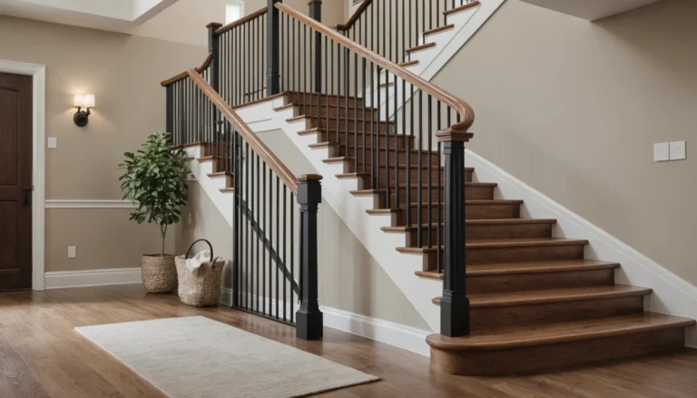 moderniser rampe escalier bois