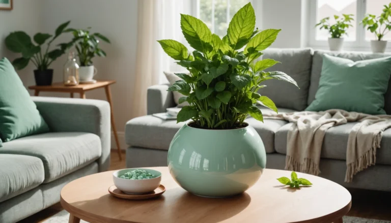 menthe en pots