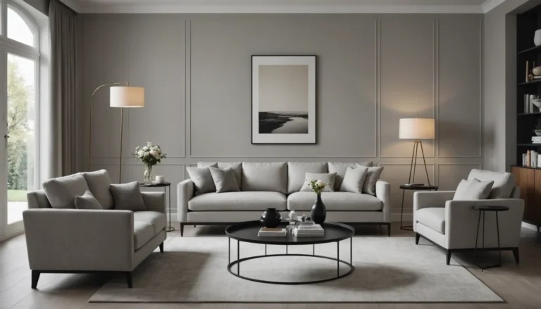 canapé avec fauteuil moderne