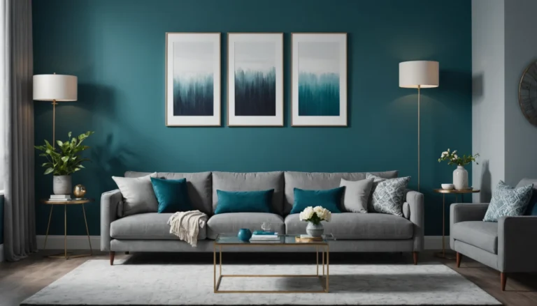 couleur de mur pour canapé gris