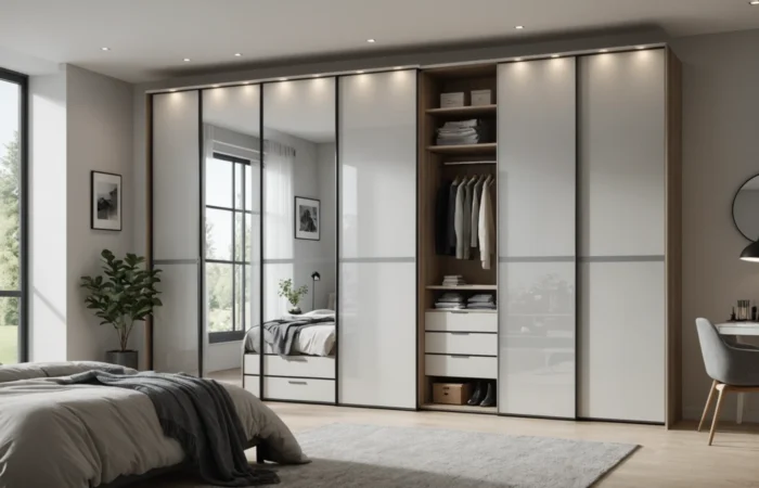 dressing avec portes coulissantes