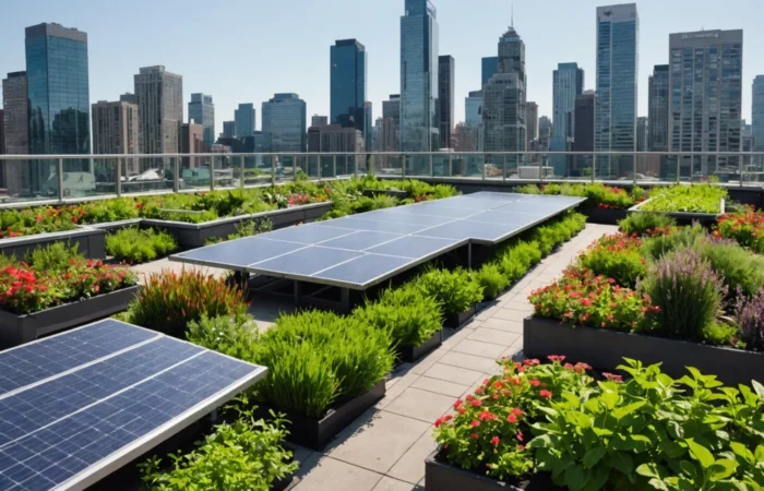 Artisanat_de_la_toiture_verte:_Améliorer_l_efficacité_énergétique_et_embellir_les_espaces_urbains