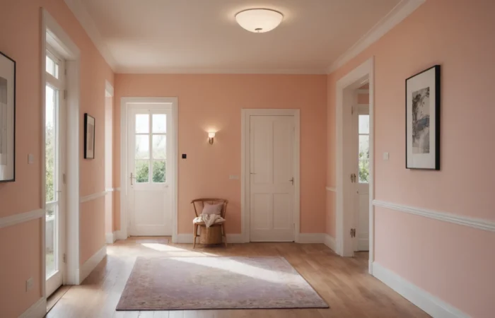 idées de peinture pour murs de couloir