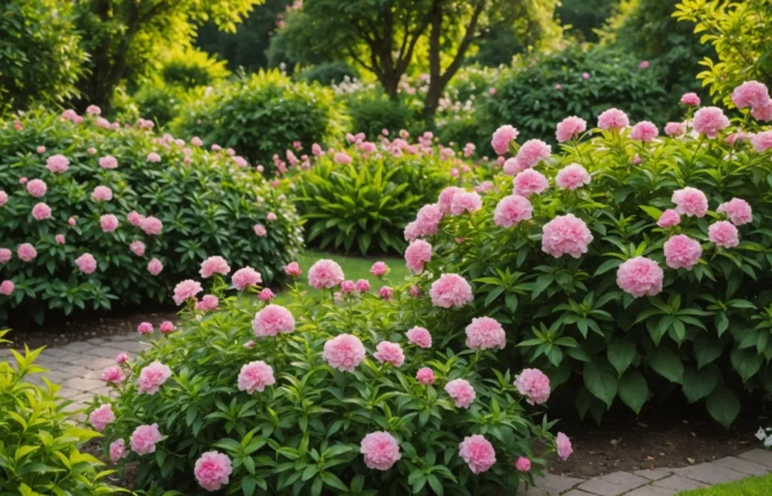 identifier un arbuste à fleurs roses